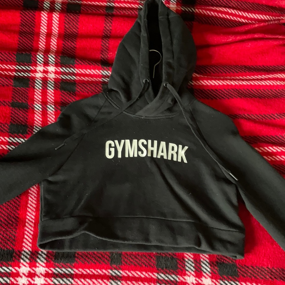 Gymshark SIZE XS crop hoodie